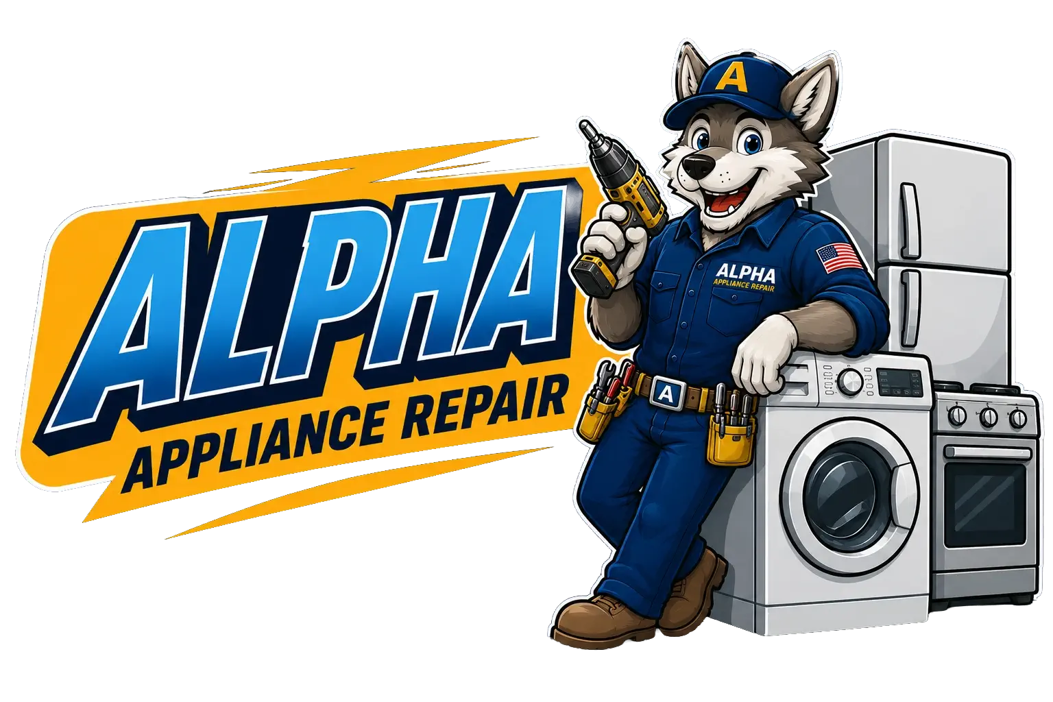 Alpha Appliance Repair Logo