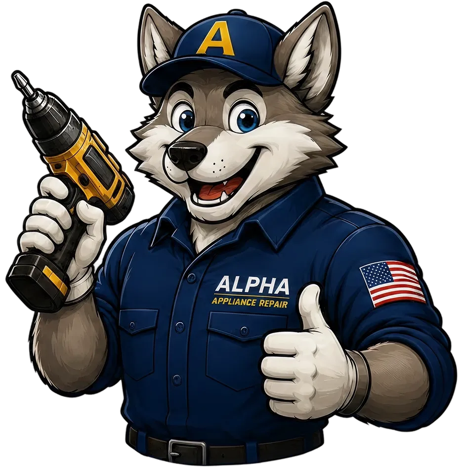 Alpha Appliance Repair Mascot
